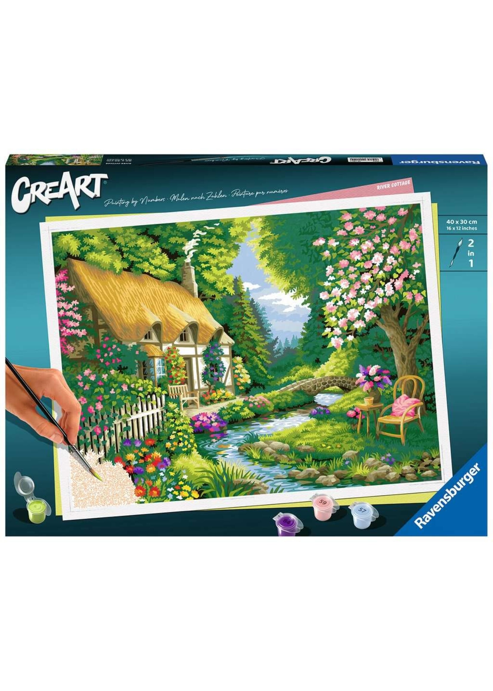 Ravensburger Ravensburger CreArt Cottage garden