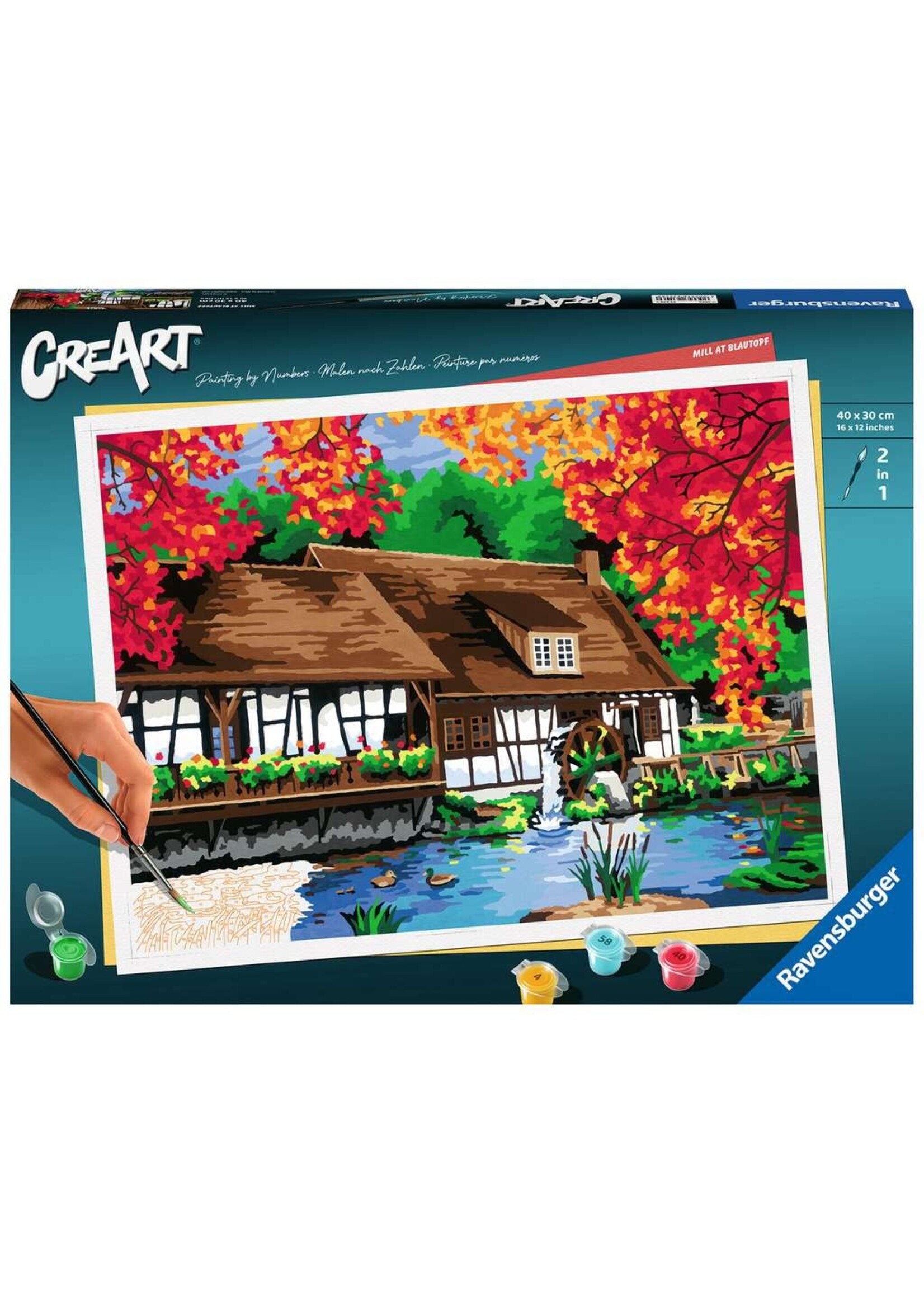 Ravensburger Ravensburger CreArt Molen in Blautopf
