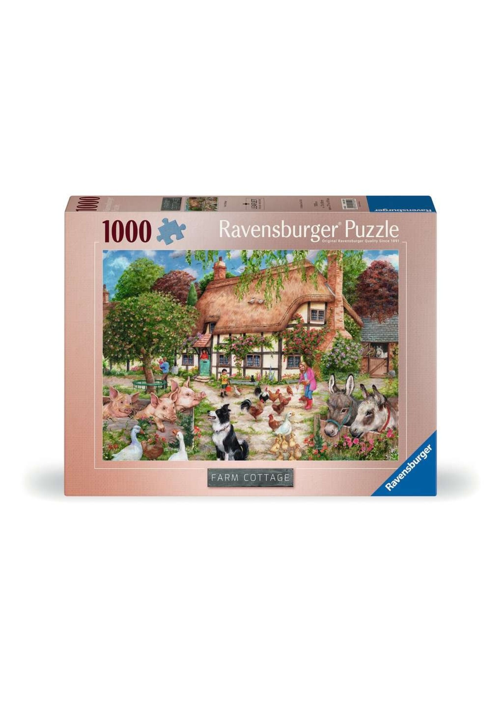 Ravensburger Ravensburger Puzzel Farm Cottage (1000 stukjes)