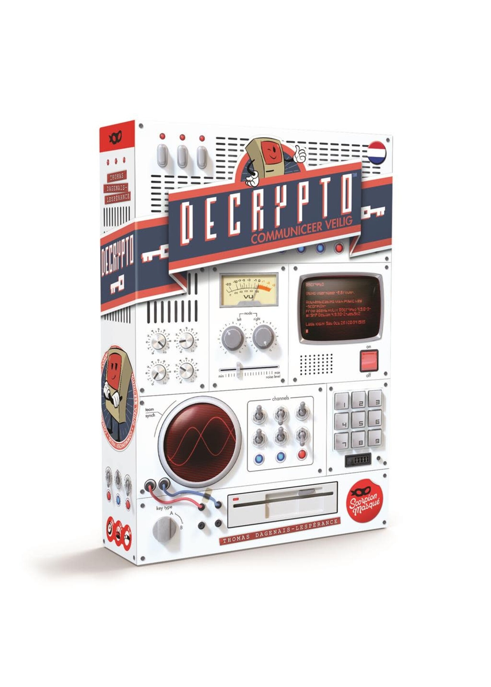 scorpion masque Decrypto NL