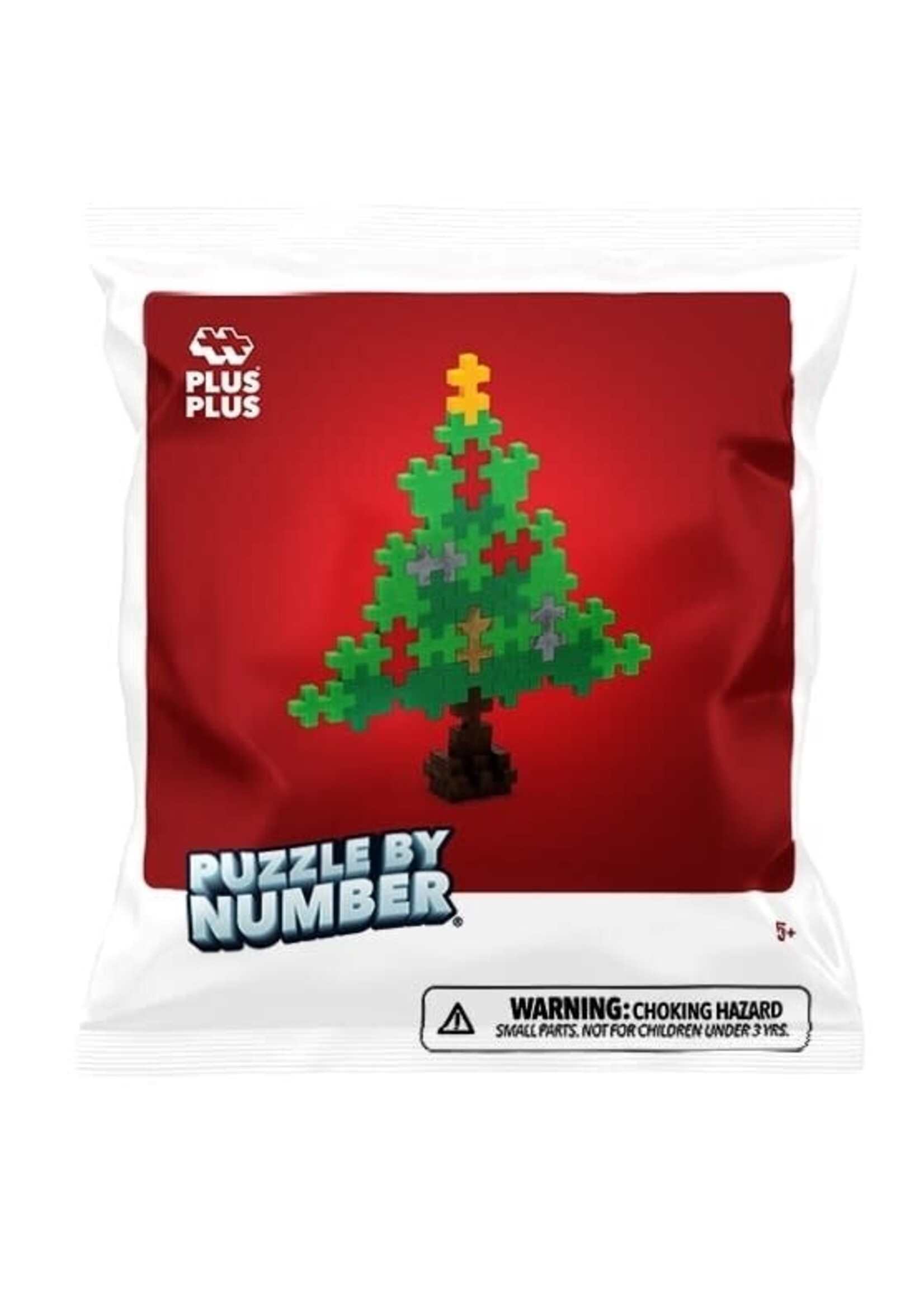 Plus-Plus Plus Plus Puzzle by Number Kerstboom