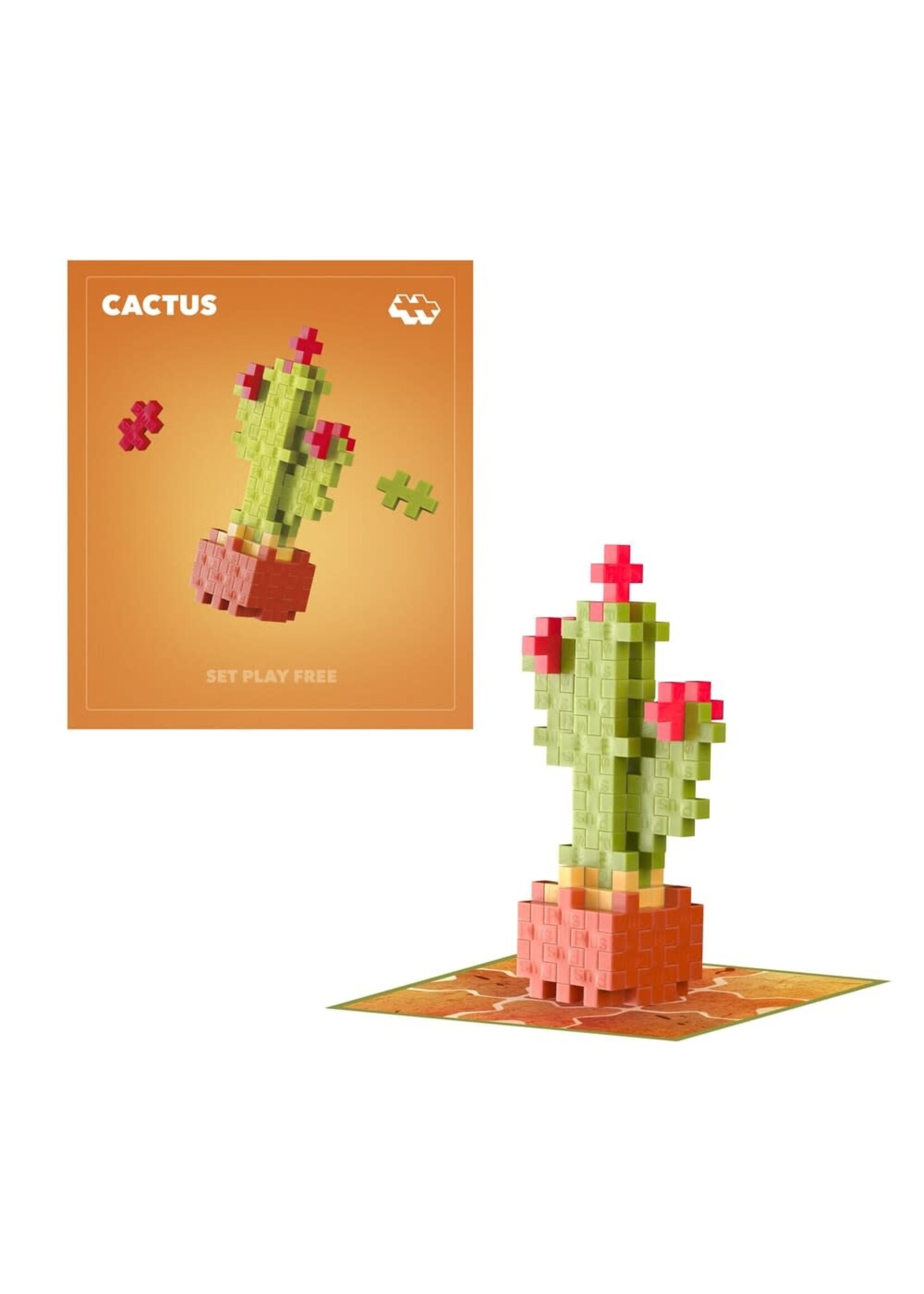Plus-Plus Plus Plus Plant Packs - Cactus Flowers & Plants (4343)