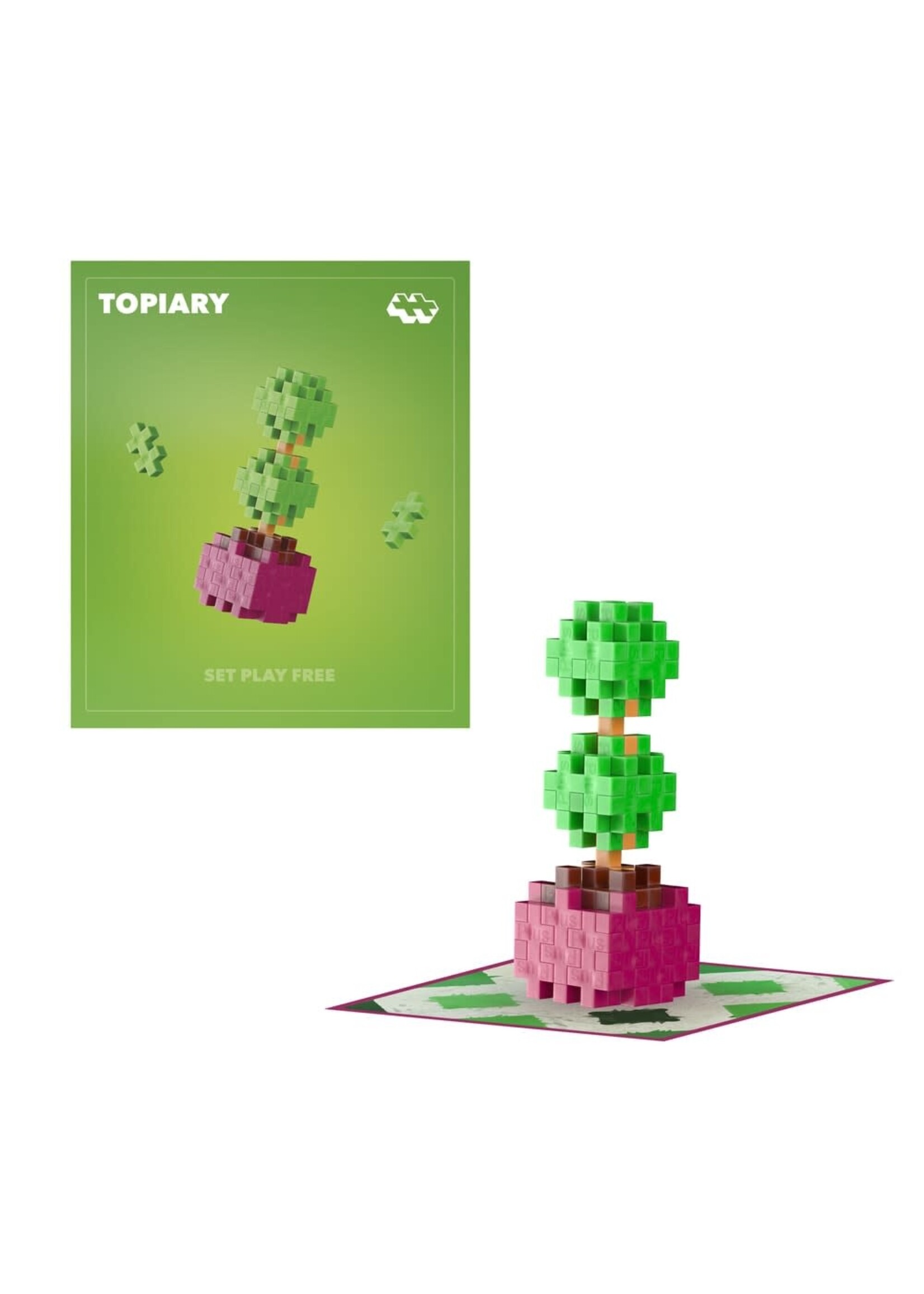 Plus-Plus Plus Plus Plant Packs - Topiary Flowers & Plants (4341)