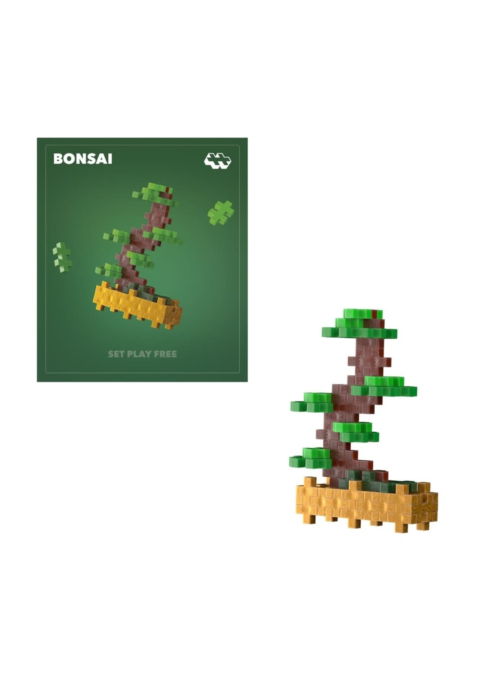 Plus-Plus Plus Plus Plant Packs - Green Bonsai Flowers & Plants (4338)