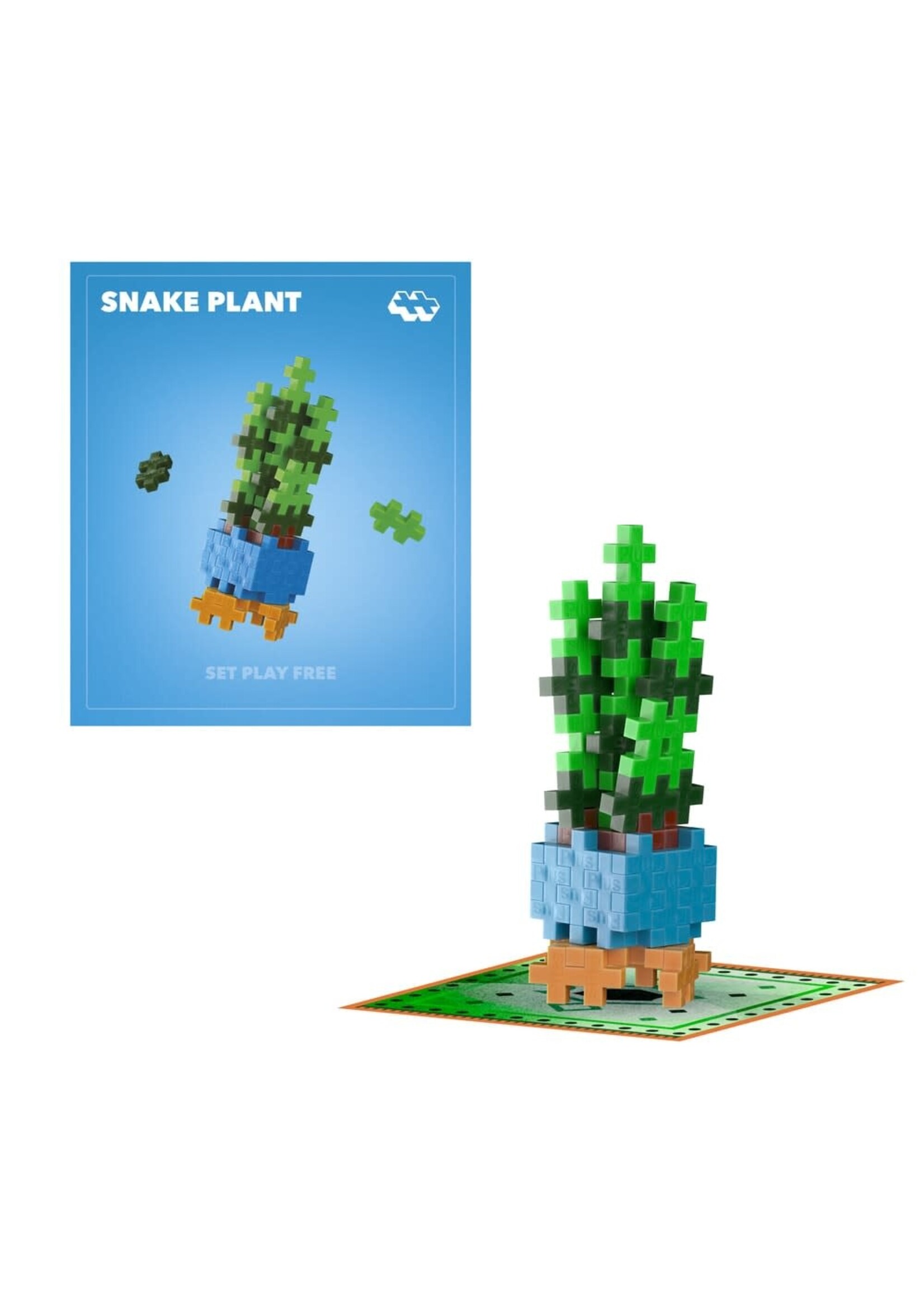 Plus-Plus Plus Plus Plant Packs - Snake Plant Plus-Plus Flowers & Plants (4342)