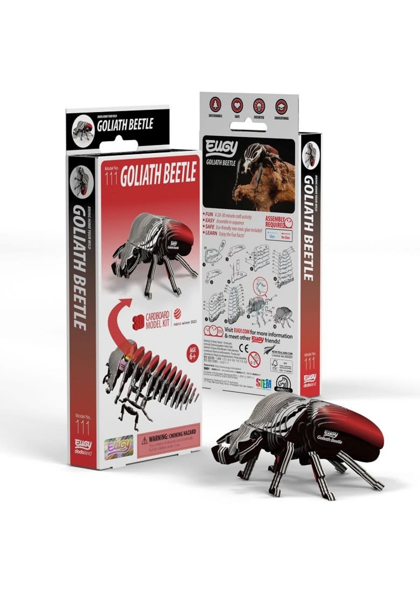 Eugy eugy 3D - Goliath beetle