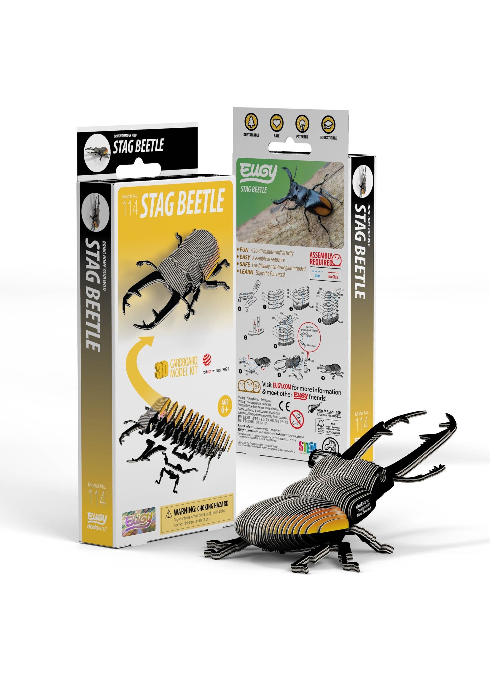 Eugy Eugy 3D - Stag Beetle