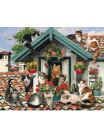 Mr. Broccoli Mr Broccoli Cats on the roof (1000 stukjes)