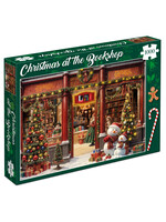 Tucker's Fun Factory Kerstpuzzel Christmas at the Bookshop Libris (1000 stukjes)