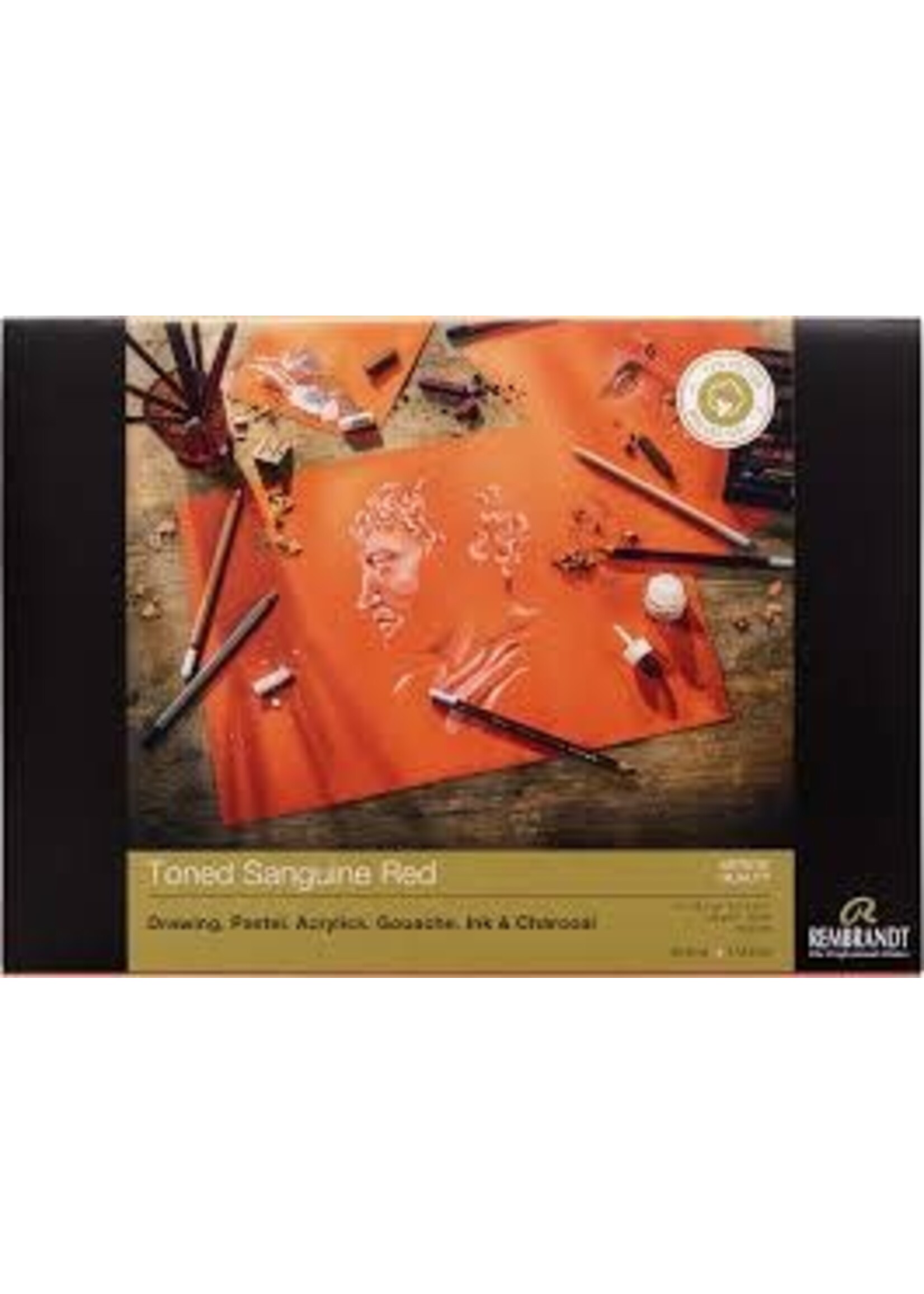 REMBRANDT Rembrandt Toned Paper Sanguine Red A4 | 21 x 29,7 cm, 180 g, 50 vellen