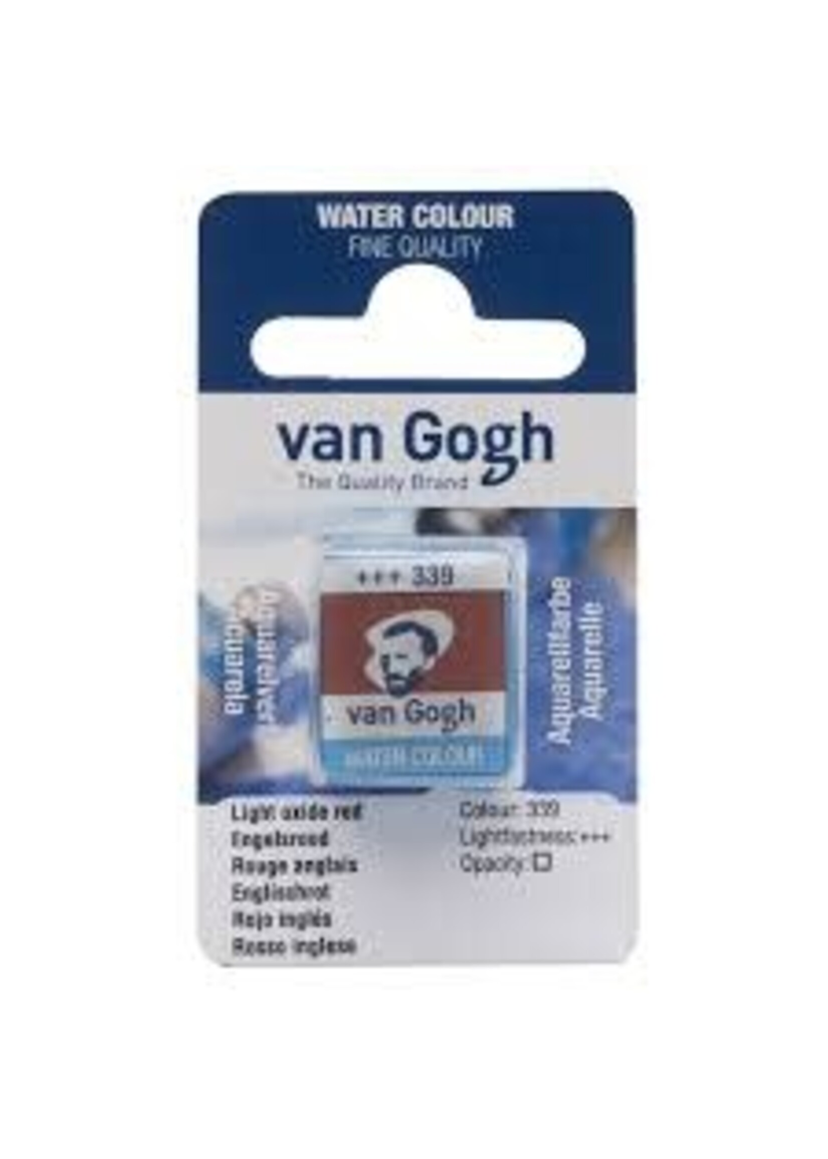 VAN GOGH Van Gogh Aquarelverf Napje 1 piece Engelsrood 339