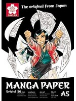 SAKURA Sakura Manga papier A5, 250g, 20 vellen