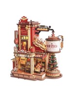Rokr Robotime,Kerst DIY Dream Gift Factory, EAB01, 24,4×16,3×25,6 cm