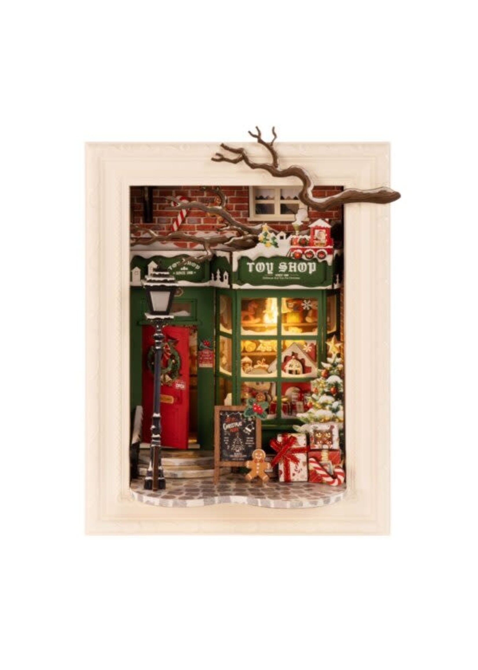 Robotime Robotime, Santa’s Toy Shop, DP006, 16,8×11,0x21,8 cm