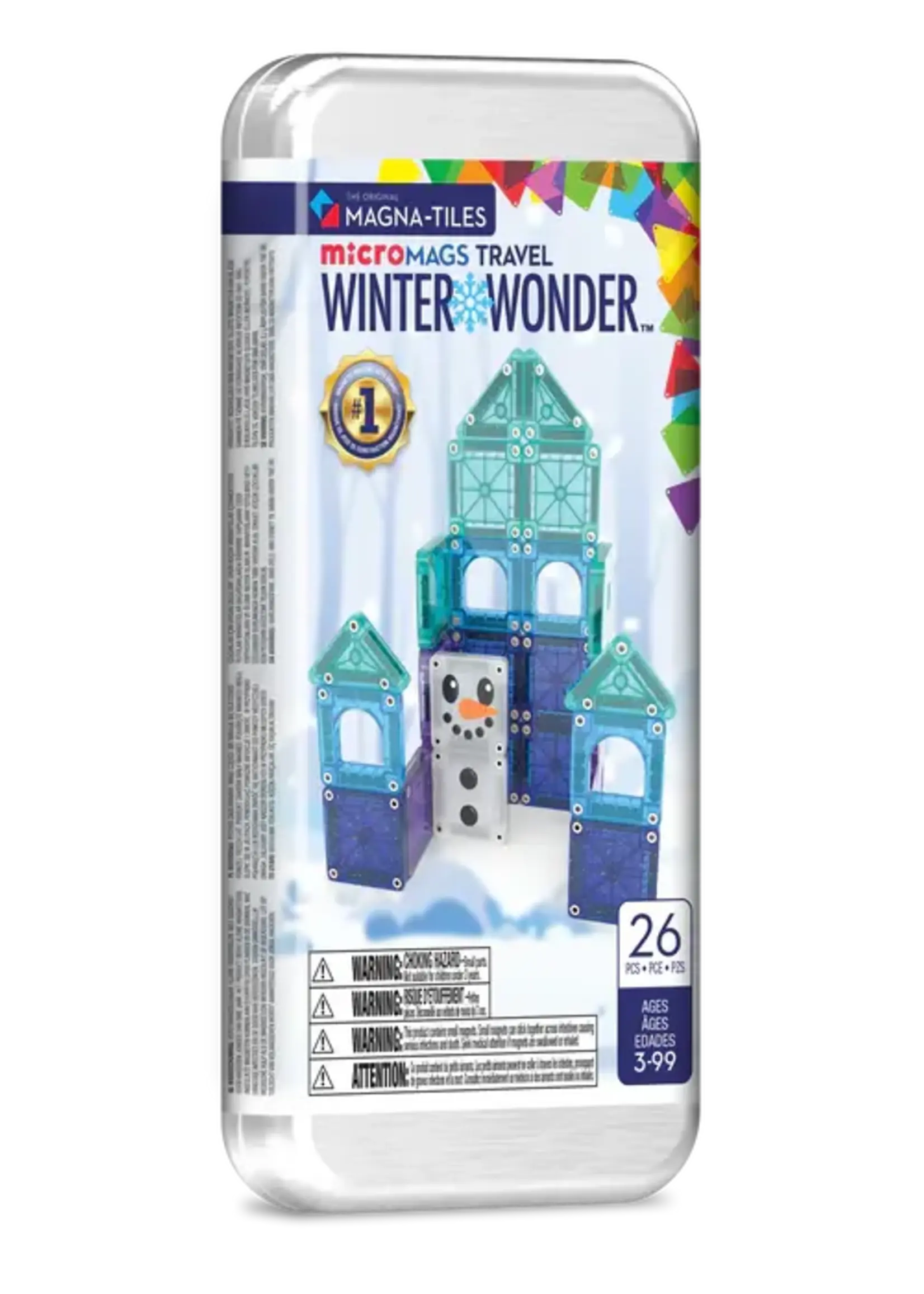 Magna-Tiles MAGNA-TILES  Winter Wonder 26-delig Travel Set