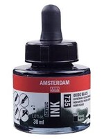 Talens Amsterdam Amsterdam Acrylinkt Fles 30 ml Oxydzwart 735