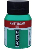 Talens Amsterdam Amsterdam Standard Series Acrylverf Pot 500 ml Permanentgroen Donker 619