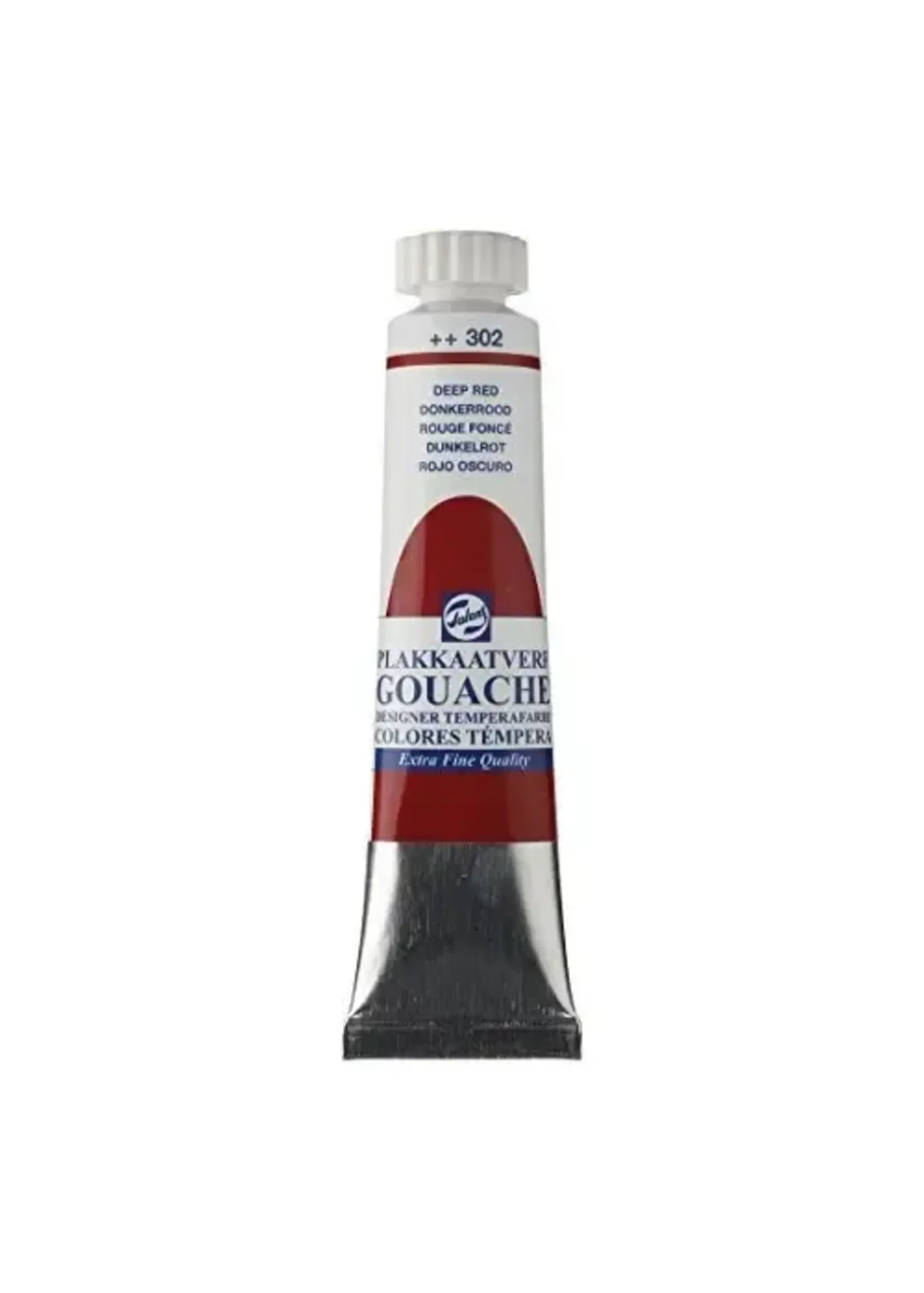 Talens Talens Gouache Extra Fine Quality Tube 20 ml Donkerrood 302