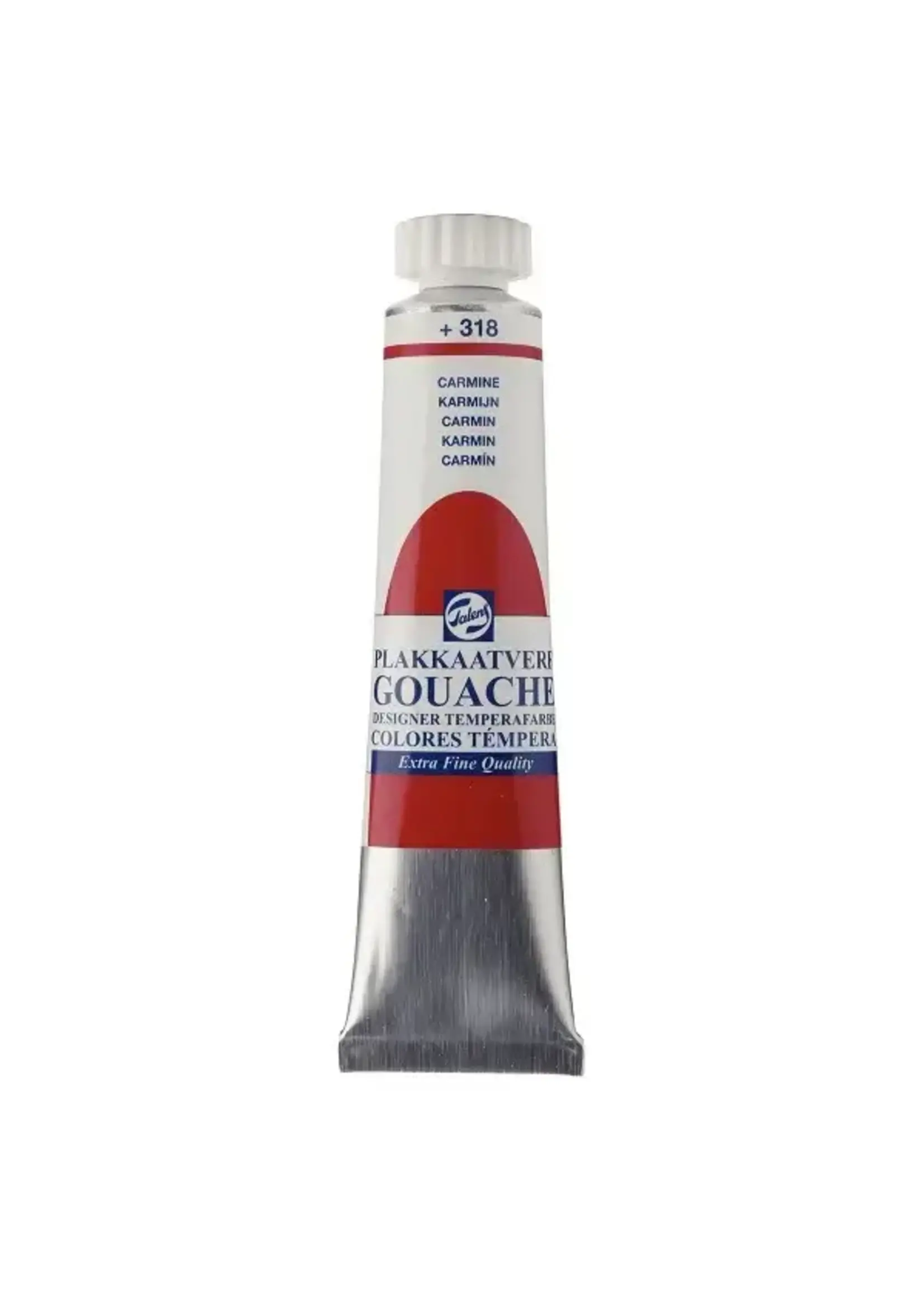 Talens Talens Gouache Extra Fine Quality Tube 20 ml Karmijn 318