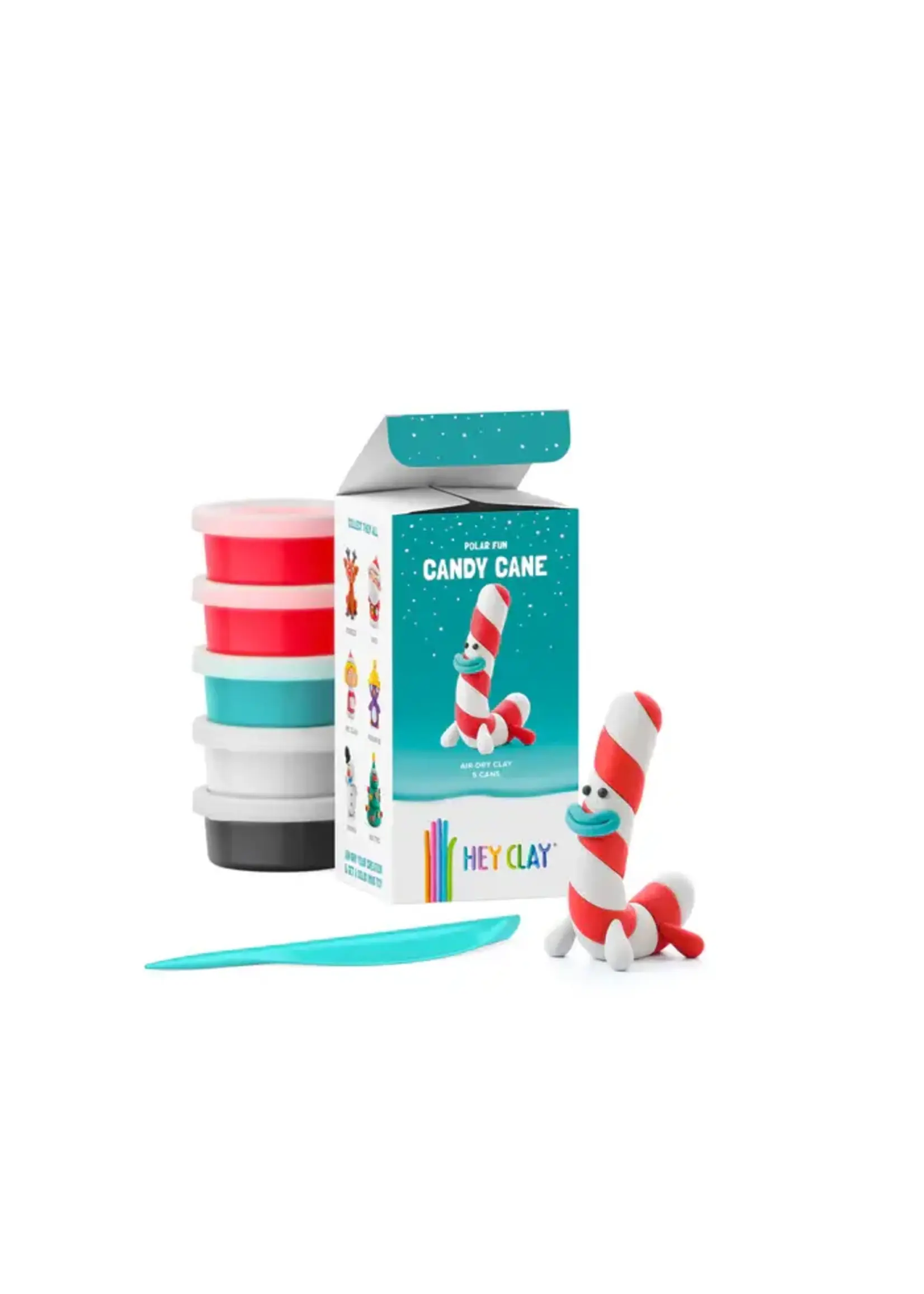 Maison Colette HeyClay - Candy Cane - 5 cans (50201)