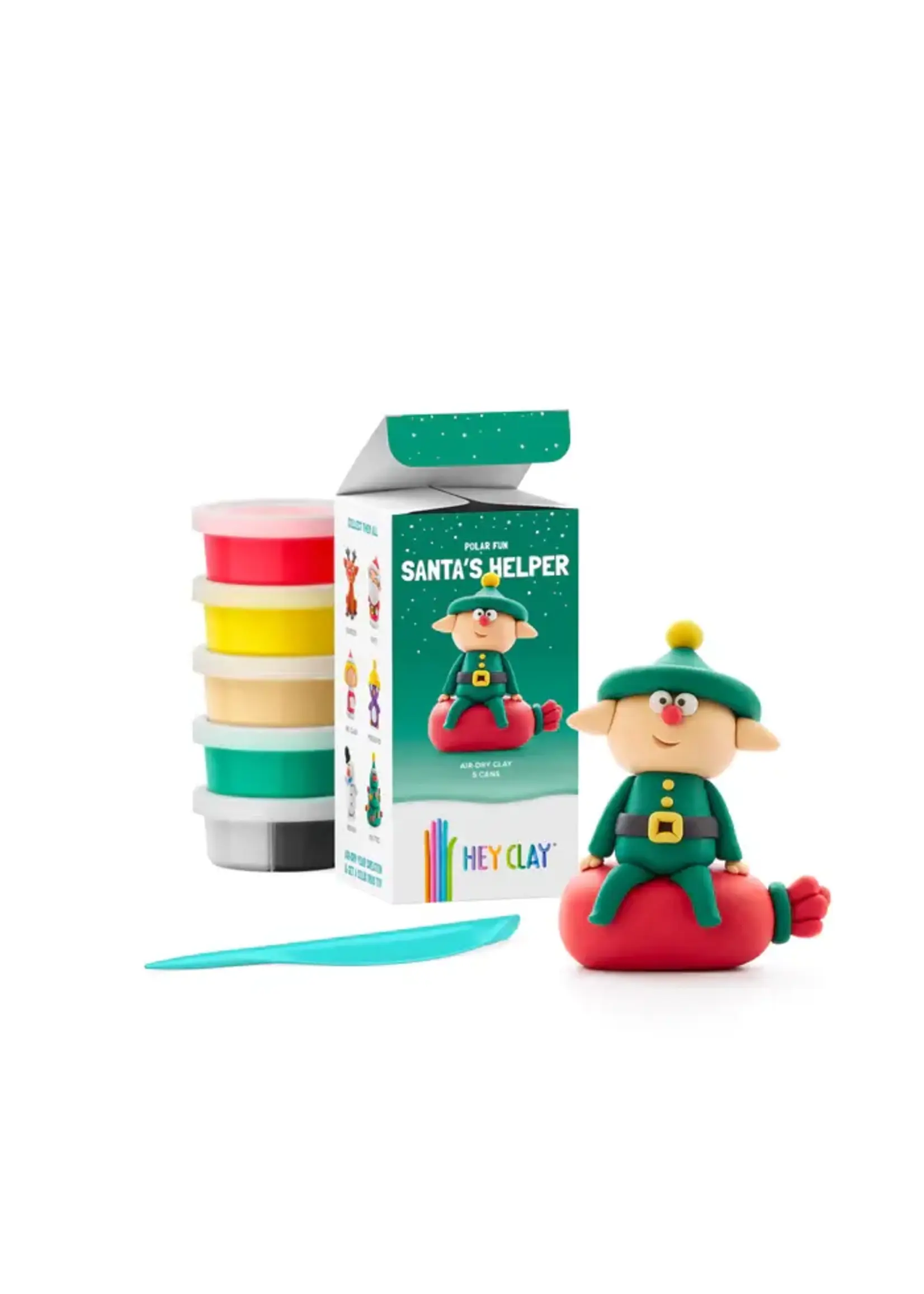 Hey Clay HeyClay - Santa's Helper - 5 cans (50199)