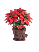 Robotime Robotime Wooden Bloom Craft Poinsettia