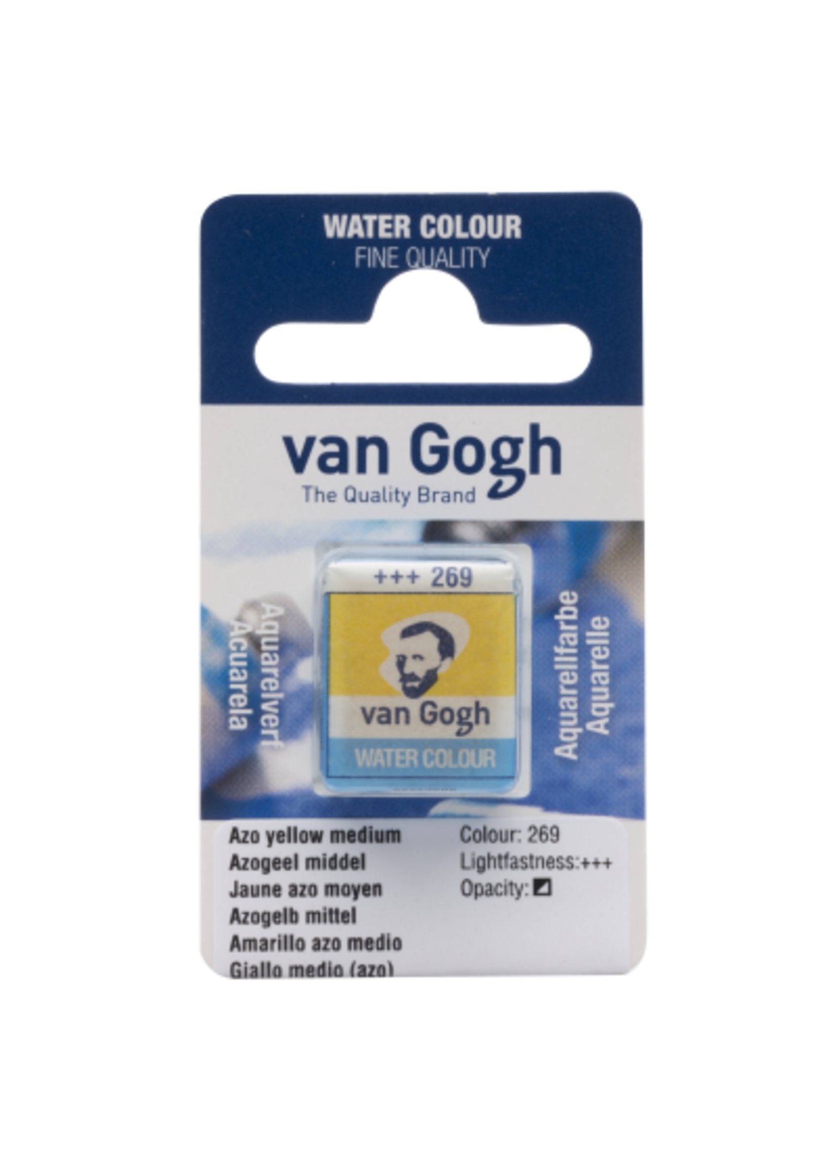 VAN GOGH Van Gogh Aquarelverf Napje 1 piece Azogeel Middel 269