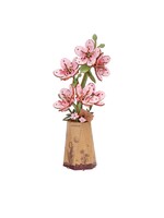 Rowood Robotime, DIY Houten Bloem, Sakura