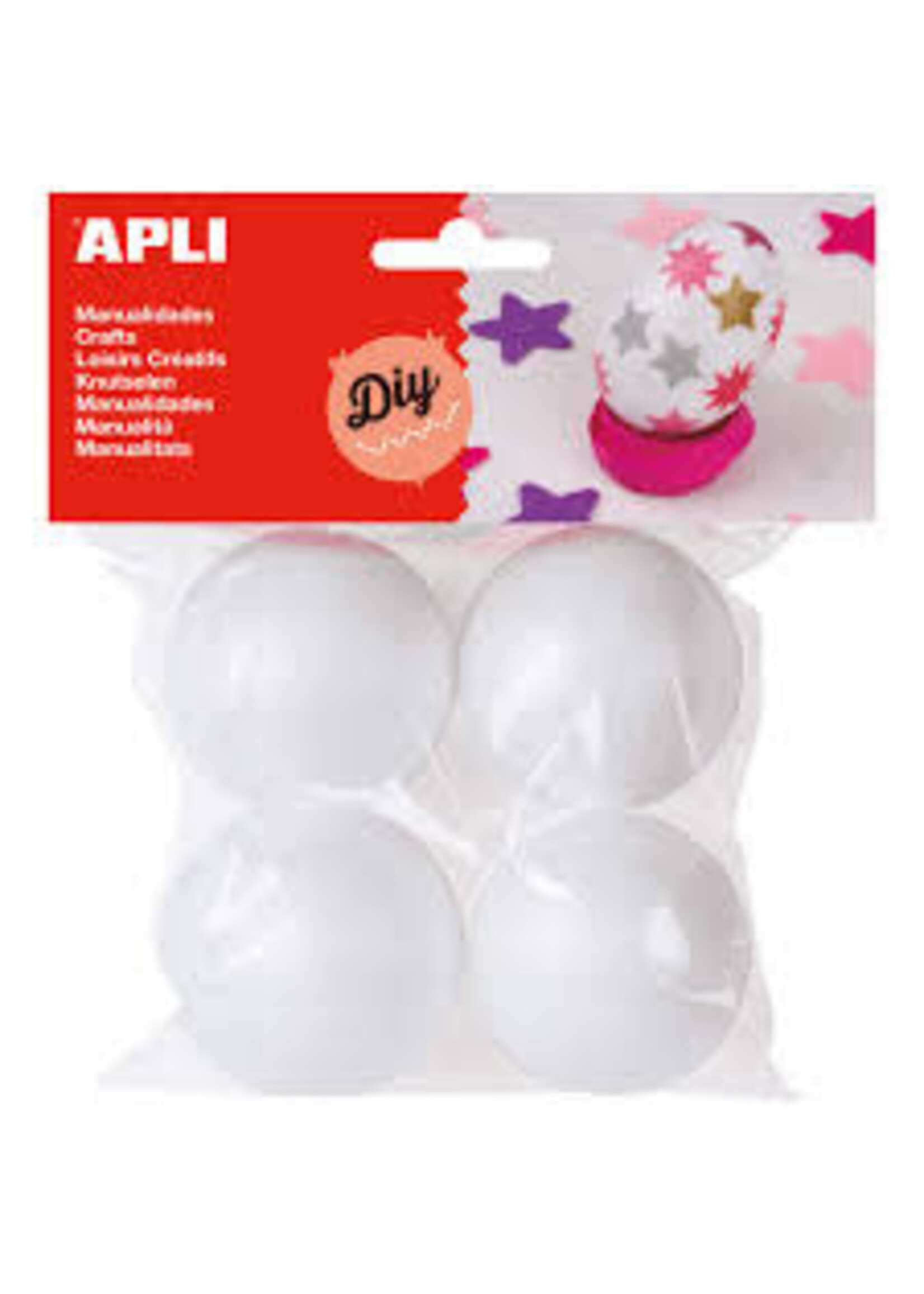 Apli Apli Piepschuimballen 45mm 4stuks