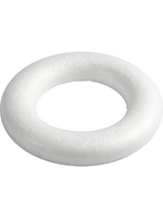 CChobby CC Halve Styropor Ring 25 cm