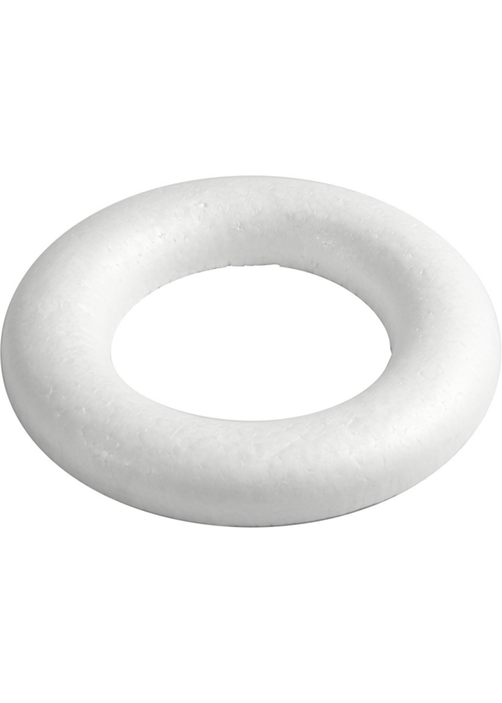 CChobby CC Halve Styropor Ring 25 cm