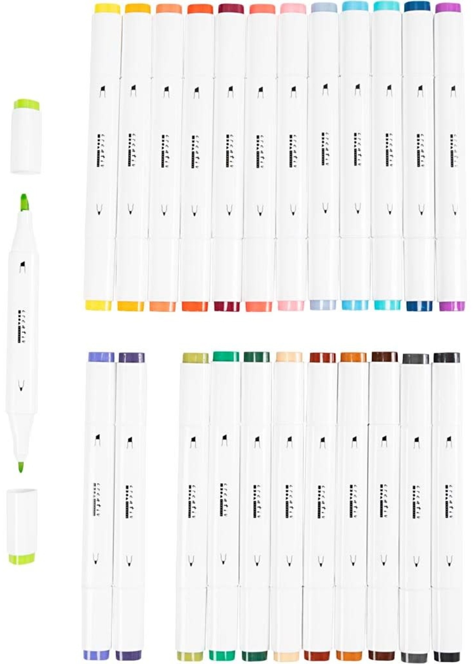 CChobby CC Alcoholmarkers Set 24 stuks