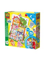 SES Ses 14476 My First Poster Met stickers Huis