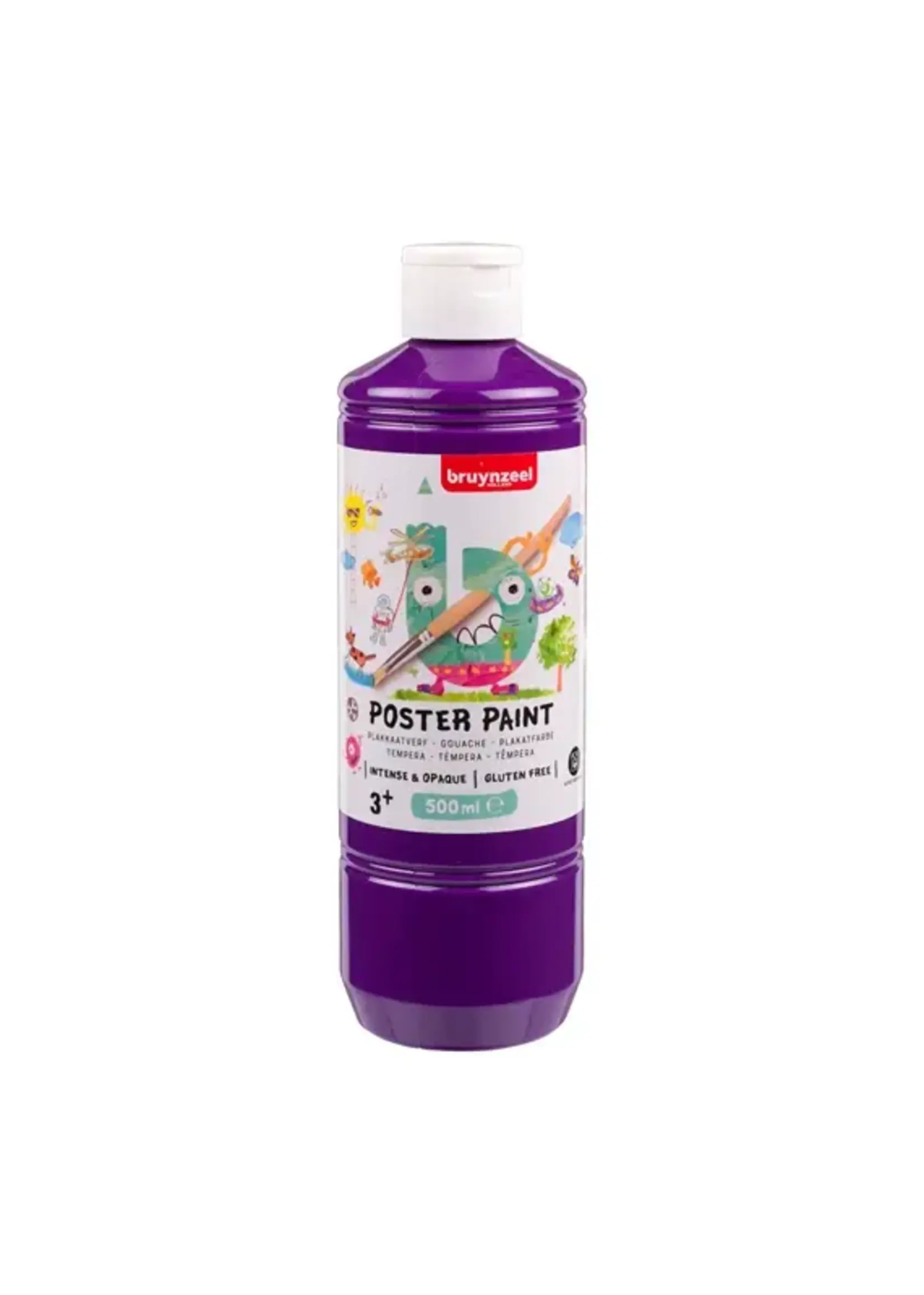 BRUYNZEEL Bruynzeel Poster Paint 500ml Paars