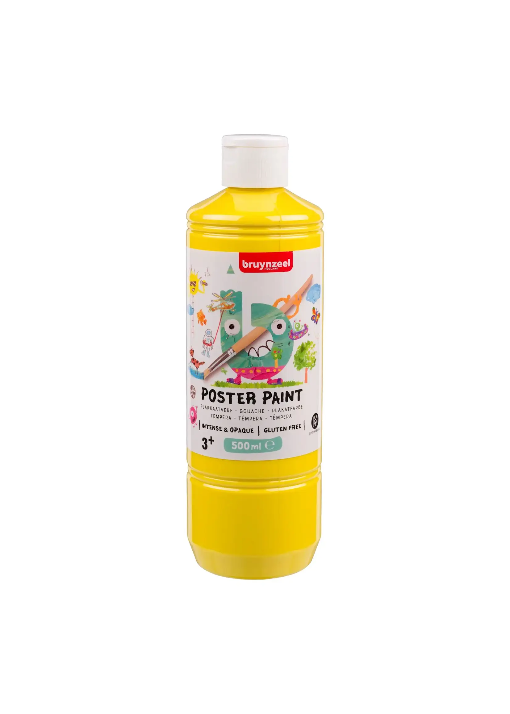 BRUYNZEEL Bruynzeel Poster Paint 500ml Primairgeel