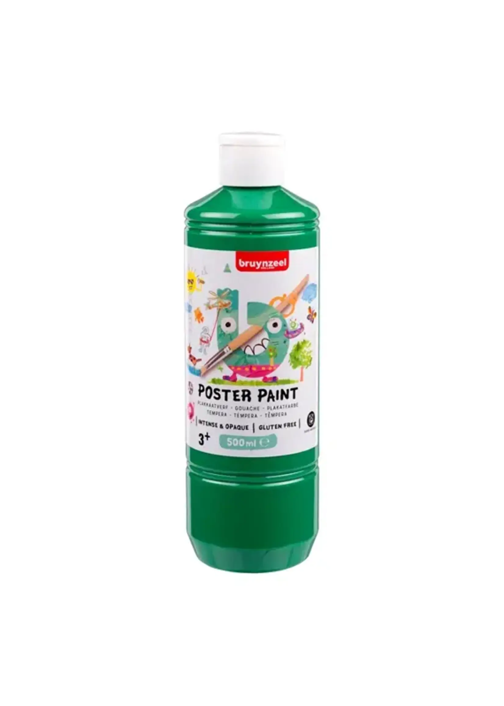 BRUYNZEEL Bruynzeel Poster Paint 500ml Groen