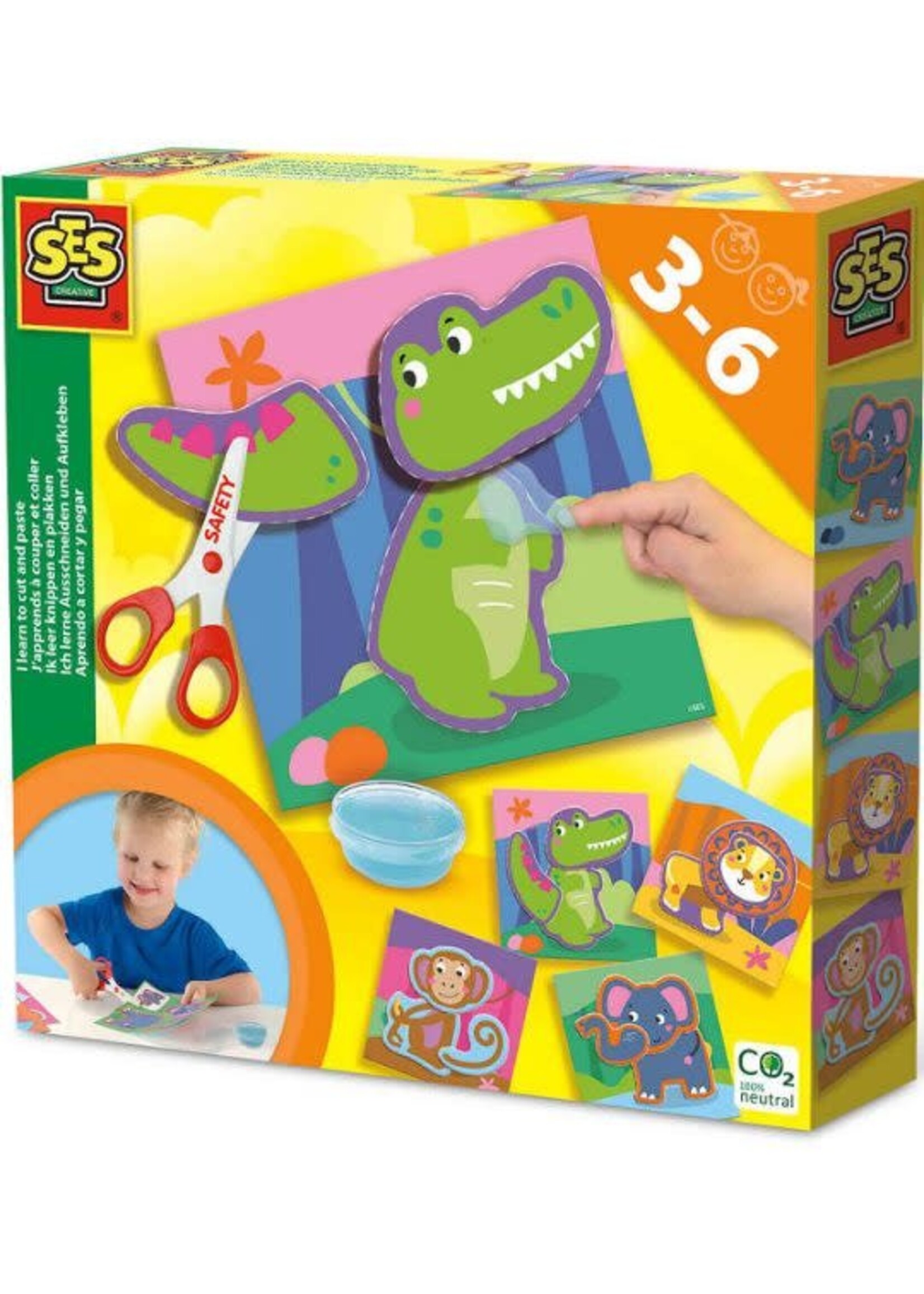 SES SES 14042 Ik leer knippen plakken