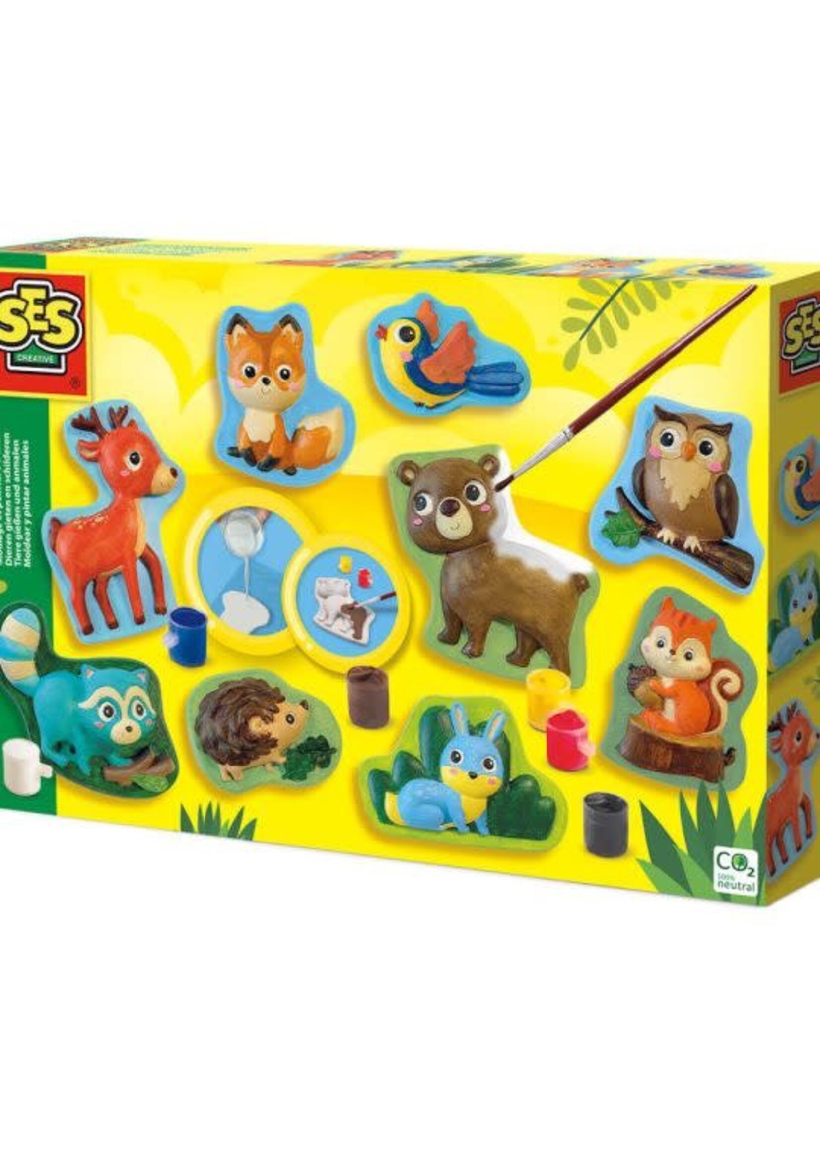 SES SES 01134 Gieten en Schilderen Bosdieren