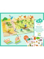 Djeco Djeco 3d stickers Boerderij