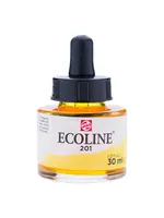ECOLINE Ecoline Vloeibare Waterverf Fles 30 ml Lichtgeel 201