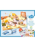 Djeco Djeco Voertuigen stickervel
