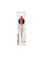 Royal Talens Gelly Roll Classic gelpennen met klikfunctie, 3-set rood-blauw-zwart