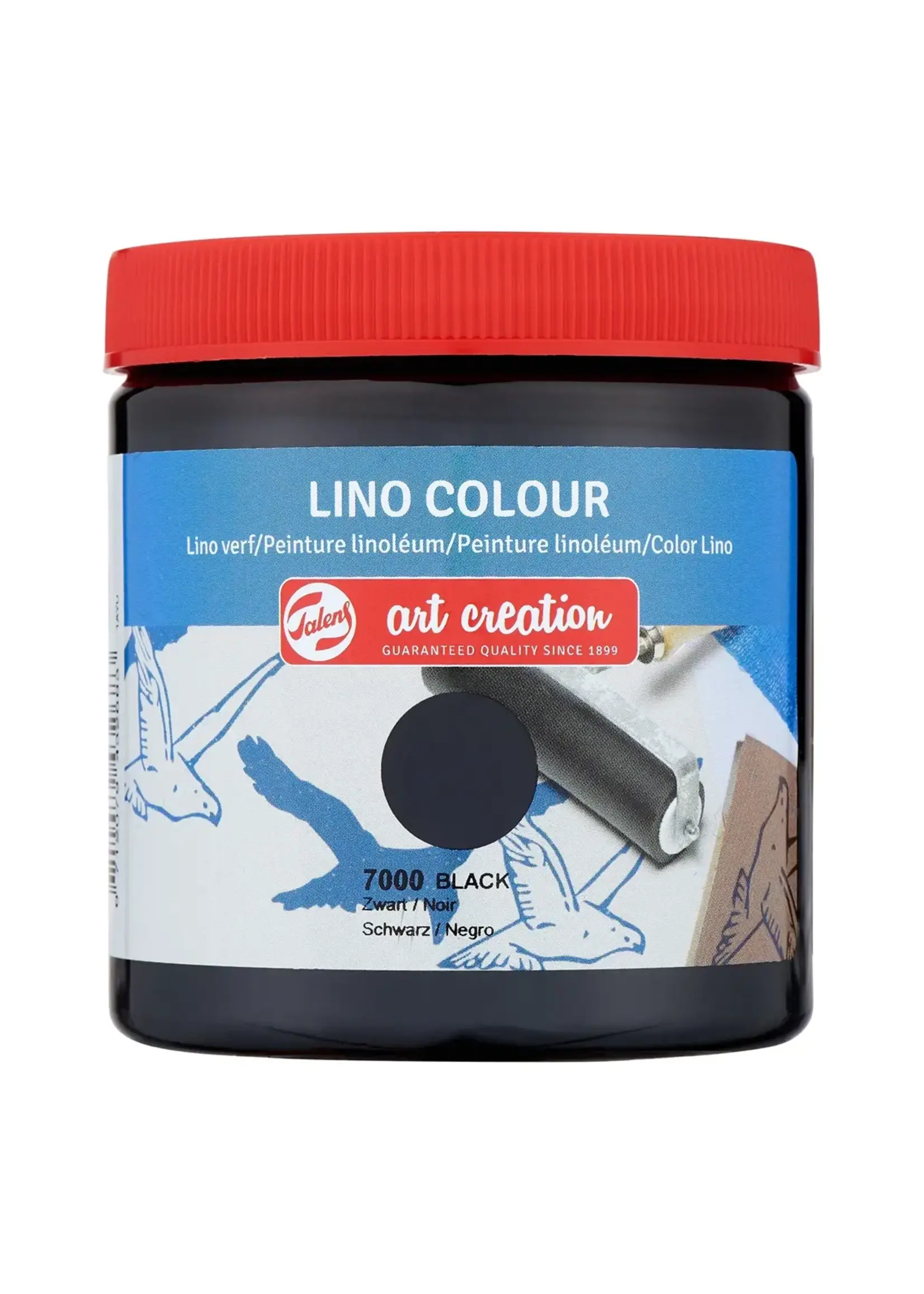 Talens Talens Art Creation Lino verf Pot 250 ml Zwart 7000