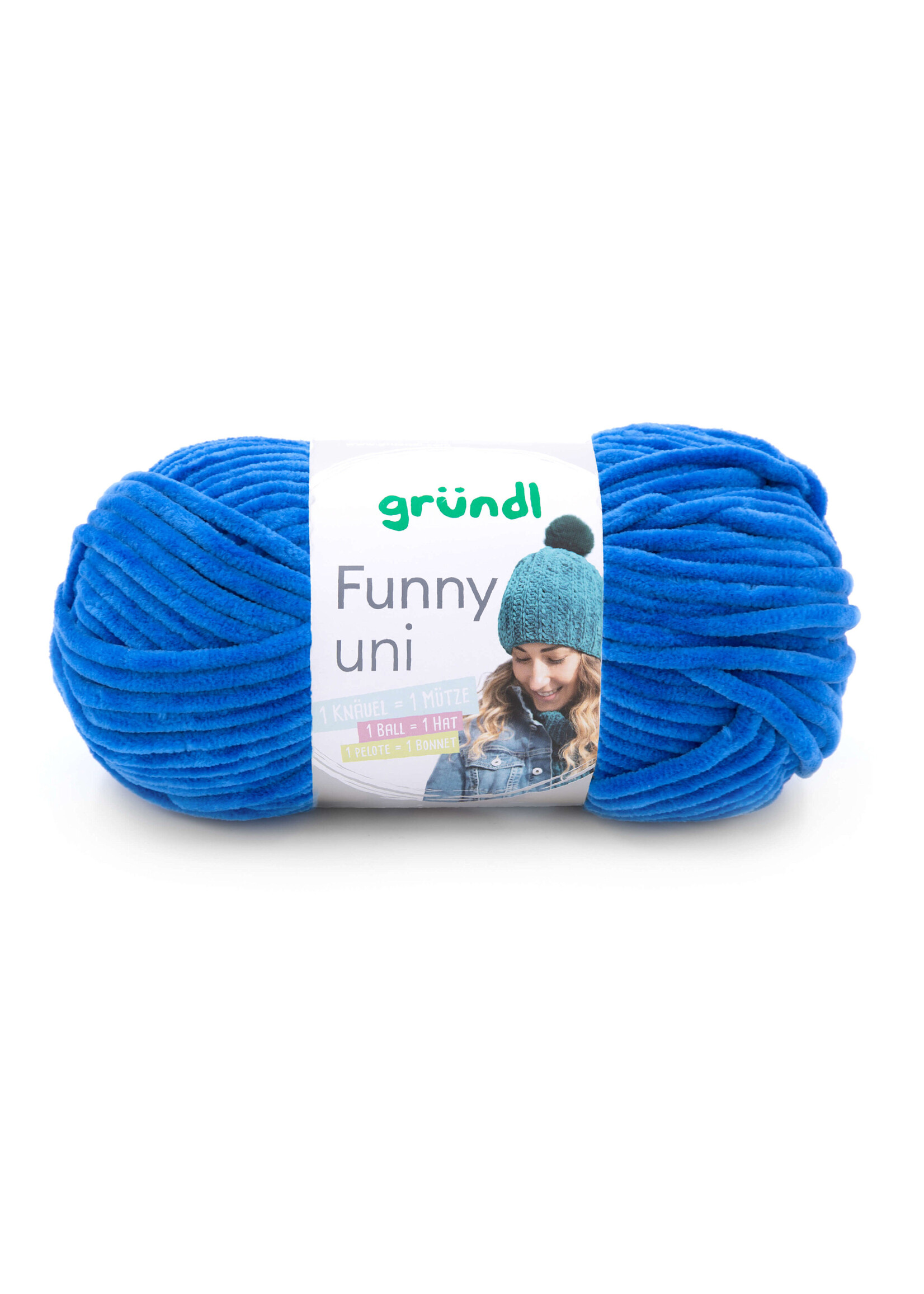 Grundl Grundl funny 100 gram, kleur 14, cobalt