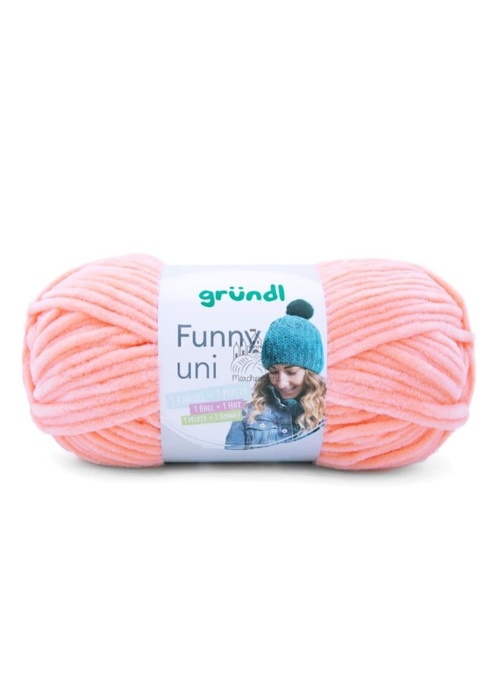 Grundl Grundl Funny 100 gram kleur 28 zalm