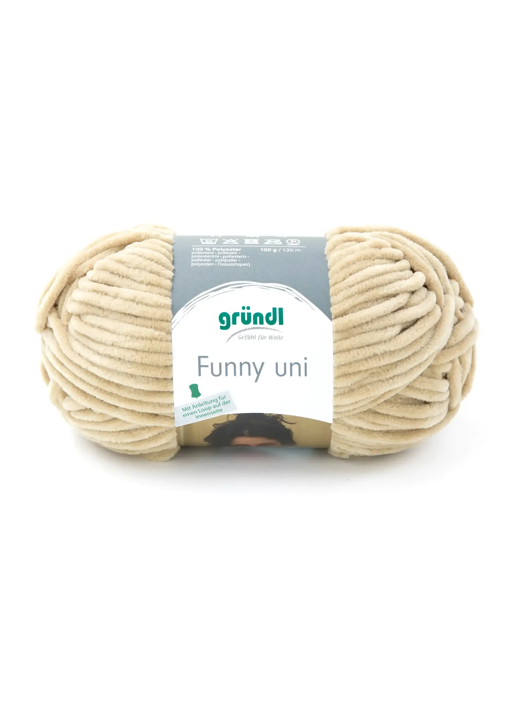 Grundl Grundl funny 100 gram, kleur 19, Beige