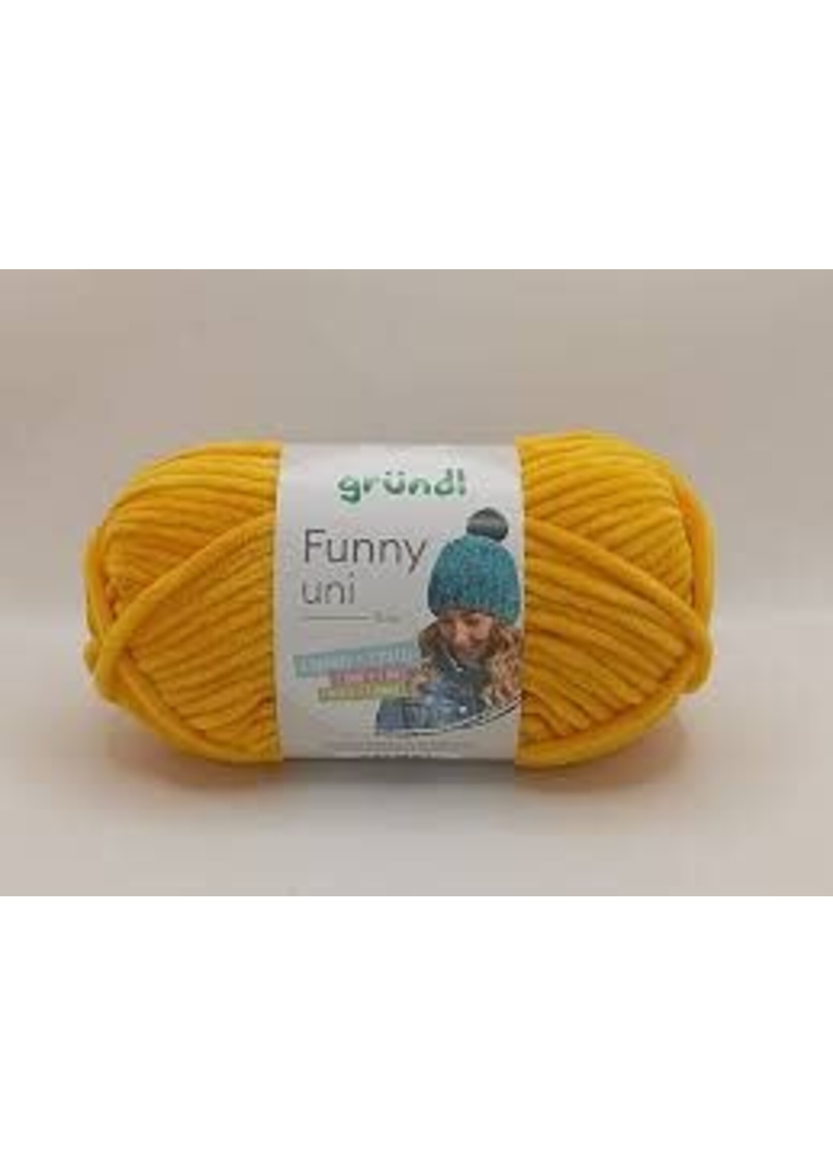 Grundl Grundl funny 100 gram, kleur 29, Zonnegeel