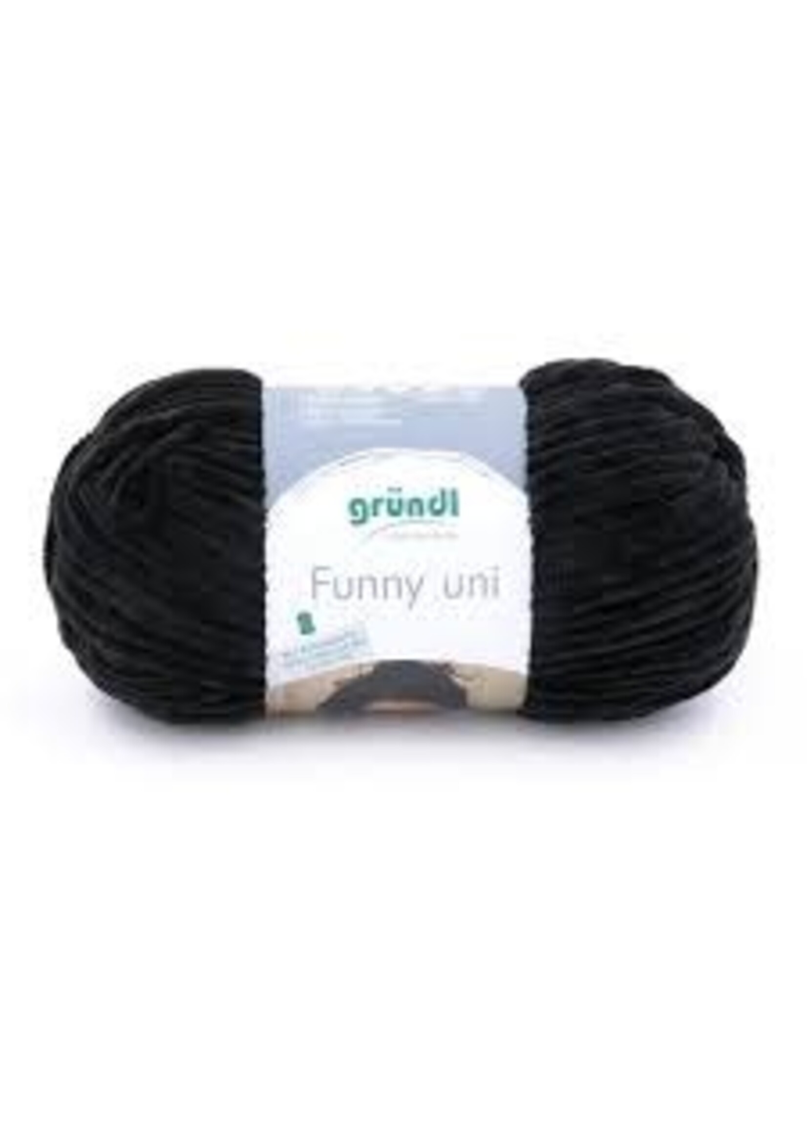 Grundl Grundl funny 100 gram, kleur 17, Zwart