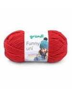 Grundl Grundl funny 100 gram, kleur 11, Rood