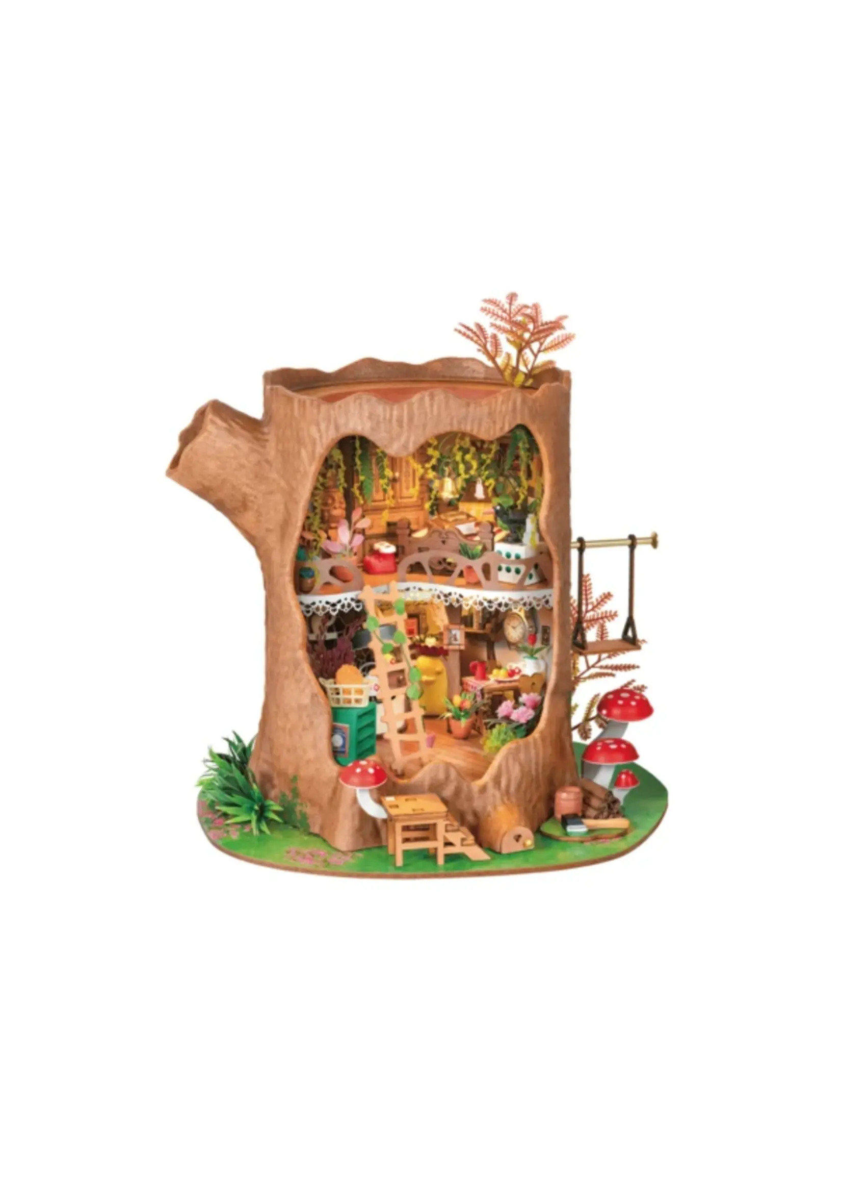 Rolife Robotime, DIY Miniatuurhuis, Fairytale Tree House